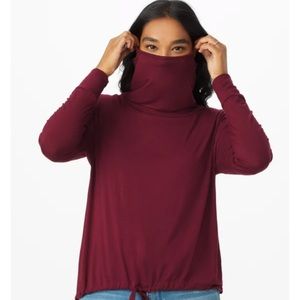 "MODERN MASK TOP" KNIT TIE BOTTOM Ava James